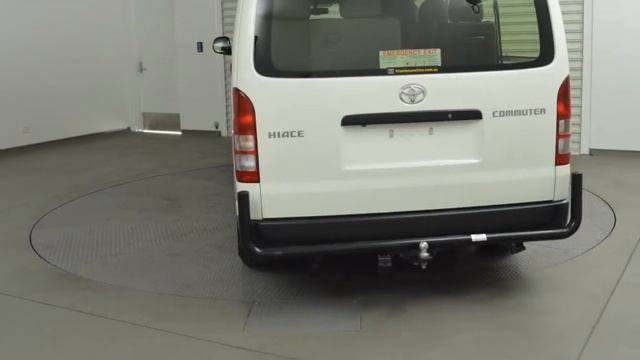 2017 Toyota Hiace KDH223R Commuter High Roof Super LWB White 4 Speed Automatic Bus смотреть онлайн