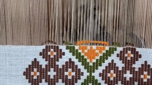 БРАНОЕ ТКАЧЕСТВО НА ВЕРХНЕМ ЦЕПУ