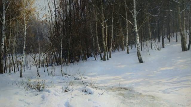 Живопись маслом. Владимир Давыденко. Vladimir Davidenko painting смотреть онлайн