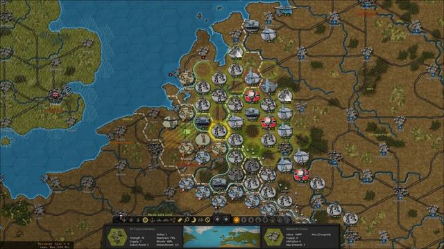 Let's Play Strategic Command WWII - War in Europe - Part 06 - Netherlands and Belgium смотреть онлайн
