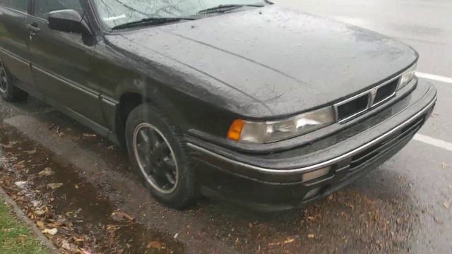 Here's an Ultra-Rare 1991 Mitsubishi Galant VR-4 Street Parked in Salt Lake City смотреть онлайн