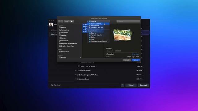Frame.io Explained: Transfer App смотреть онлайн