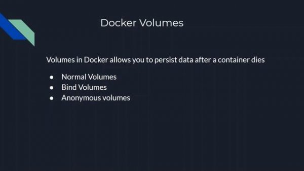 57. What is a Docker Volume || Docker, From Zero To Hero Become a DevOps Docker Master