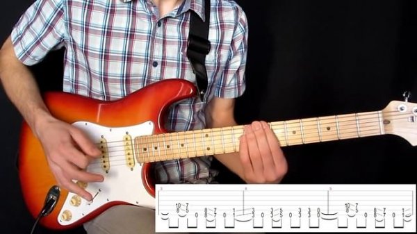 Disturbed Stricken Урок на гитаре