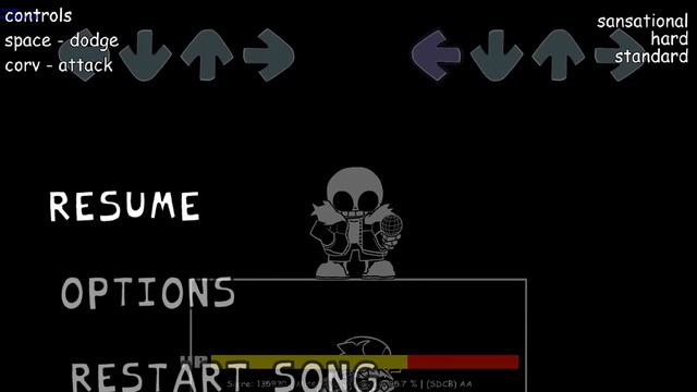 Sans Pause Menu Song - Friday Night Funkin' VS Indie Cross V1 - [FULL SONG] - (1 HOUR) смотреть онлайн