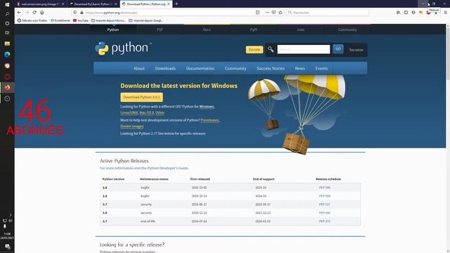 Installer Python avec l'IDE Pycharm смотреть онлайн