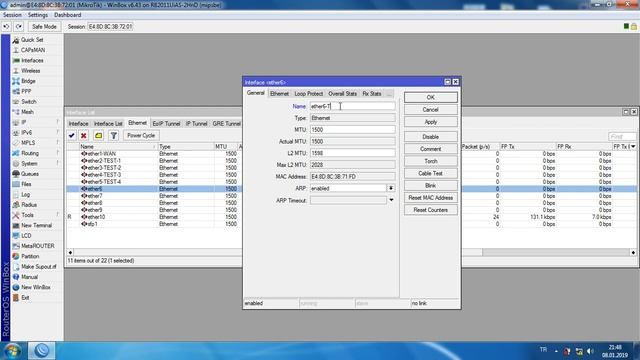 Mikrotik RB2011 bridge wlan Configuration смотреть онлайн