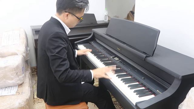 Piano Roland HP-207 - Test tiếng Tan -(Tuấn Hưng) Piano - Nhạc Cụ Minh Đức смотреть онлайн