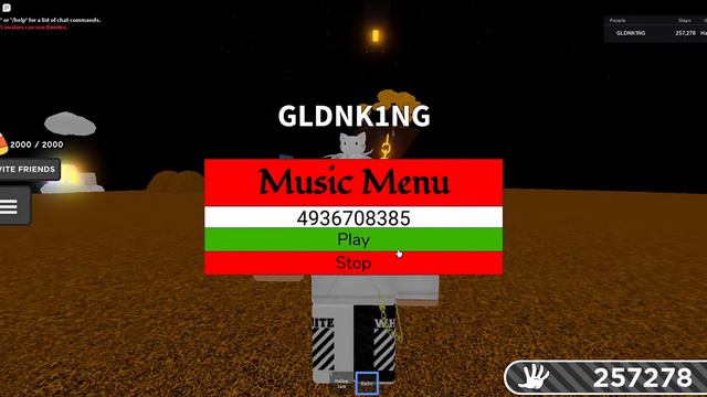 All Halloween Slap Battle's Sound ID's (roblox) смотреть онлайн