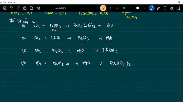Sục Từ Từ 0,7 Mol Khí CO2 Vào 800 Ml Dd X Gồm KOH 0,5M Và Ca(OH)2 0,2M. Tìm Khối Lượng Kết Tủa.