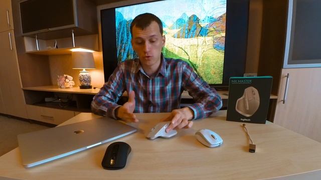 Logitech мышь беспроводная MX Master. Лучшая мышь для вашего MacBook Pro! смотреть онлайн