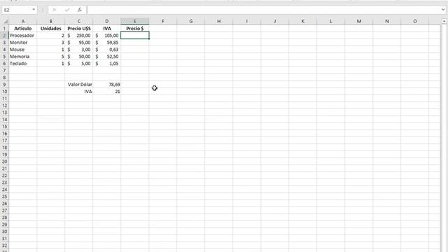 34 CCL 234 Clase 02 11 20 Excel Ejercicio Referencia absoluta смотреть онлайн