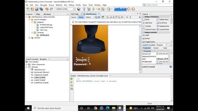 Proyecto | LOGIN con Java en Apache Netbeans 12.4 | 4 смотреть онлайн