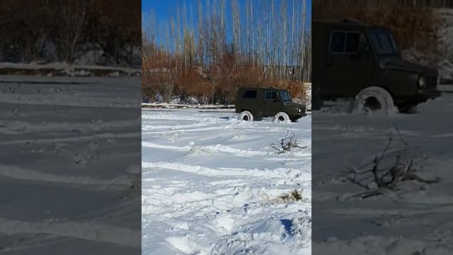 луаз по снегу на всесезонке Hankook Dynapro AT-M RF10 смотреть онлайн