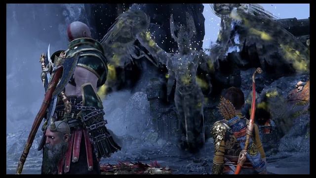 Секретная концовка с королевой валькирий в God of war смотреть онлайн