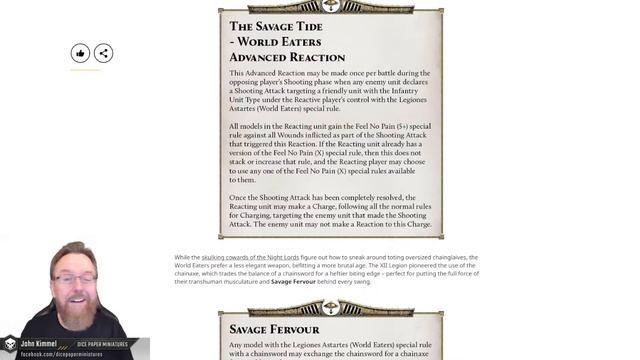 Warhammer: The Horus Heresy – World Eaters – Legion Rules Teaser Review смотреть онлайн