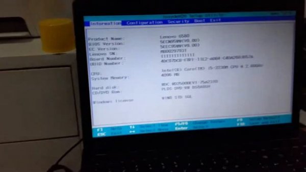 Defaul Boot Device Missing or Boot Failed|FALTA DISP DE ARRANQUE PREDETERMINADO | LENOVO | Solucion