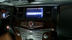 Nissan Patrol Y62 - Самодиагностика аудио- и видеосистемы