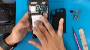 Samsung Galaxy A8 Plus battery replacement. Samsung A730F/DS|hellophones