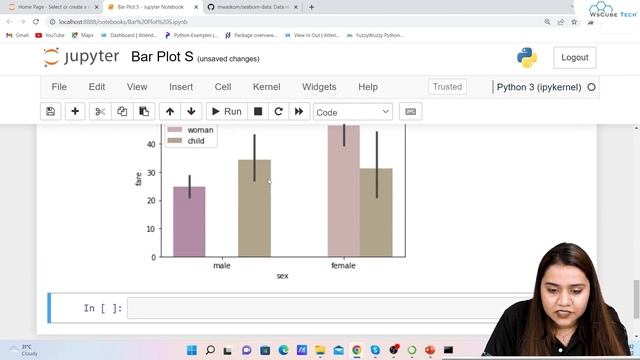 Seaborn Bar Plot Tutorial | How to make and style a barplot with Seaborn Python смотреть онлайн