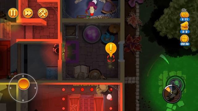 [Robbery Bob 2: Double Trouble walkthrough] Hauntington - 18 смотреть онлайн