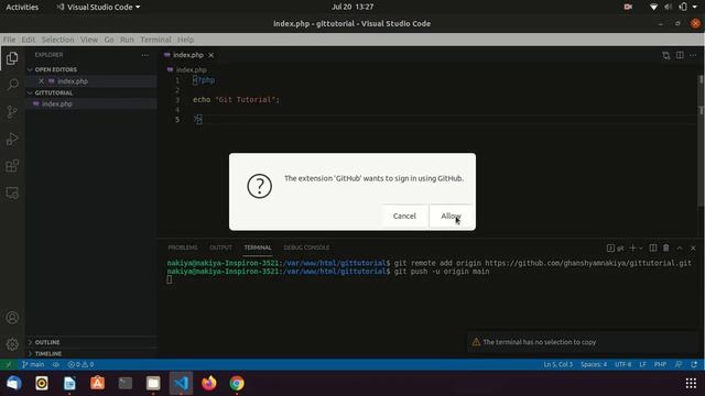 How to create Git Repository And Upload files from Local Folder смотреть онлайн