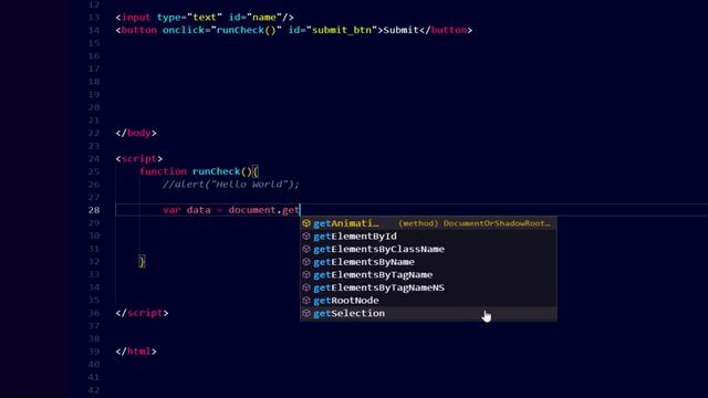 How to check input field is empty or not in javascript | JavaScript validation in Hindi смотреть онлайн