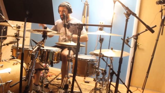Travis Orbin drum recording video - Dyed in Grey's release "Anguish and Ardor" смотреть онлайн