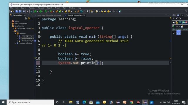 logical operators||Logical operators in java||Easy Programing смотреть онлайн