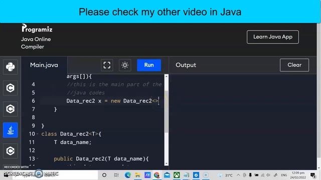 Quick Generics Java Programming смотреть онлайн