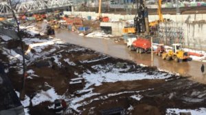 Стройка на Большой Академической 83 и пр Черепановых 74.
