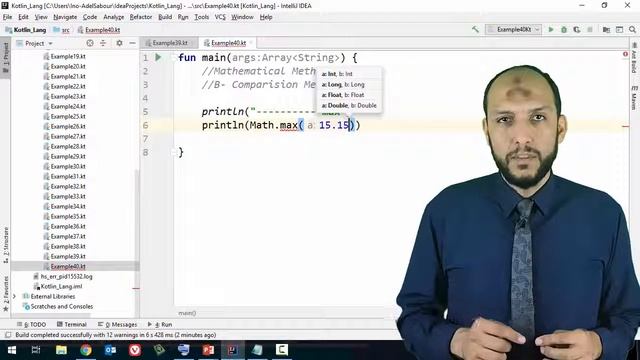 36 Anroid Kotlin Math Class Comparision Methods max, min смотреть онлайн
