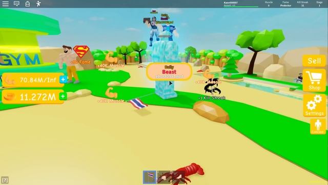 NOOB TO GOD?SPENDING 10,000 ROBUX!? (#1 Lifting Simulator) смотреть онлайн