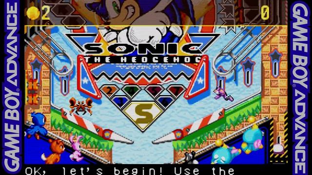 Sonic Pinball Party (Nintendo Game Boy Advance) смотреть онлайн