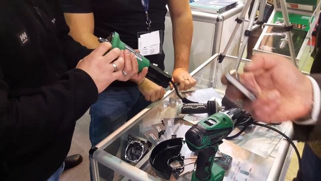 Mitex 2016. Бесщеточная сетевая ушм HITACHI. смотреть онлайн