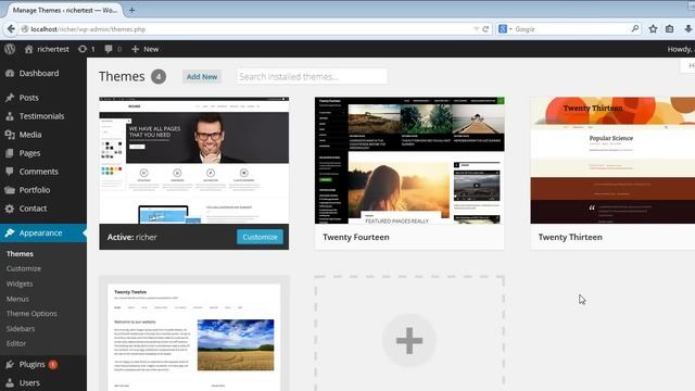 How to Import Demo Content to Richer Wordpress Theme смотреть онлайн