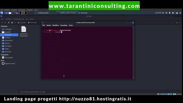 Kali Linux Lezione 2- Installazione Git e Tillix, creazione utenti e creazione Alias смотреть онлайн