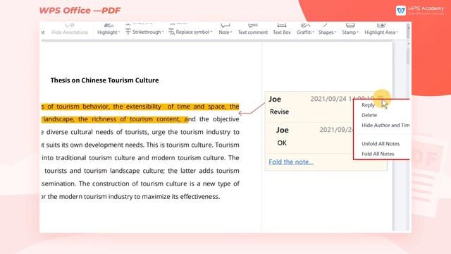 [WPS Academy] 1.1.5 PDF: How to add annotations to PDF files смотреть онлайн