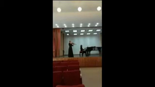 Макарова Мария. "Andante Cantabile" Йозеф Йоахим. "Престо" К. А. Синдинг смотреть онлайн