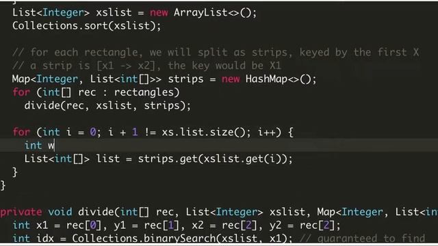 Leetcode 0850. Rectangle Area II смотреть онлайн