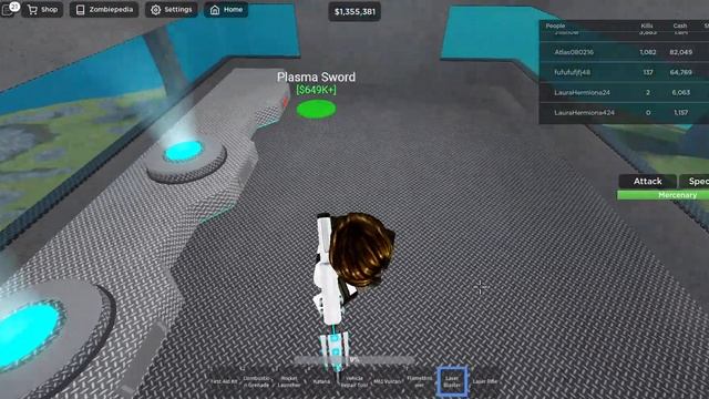 Роблокс, победили босса и построили куча новых оружий! зомби Тайкун 10 часть. смотреть онлайн