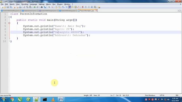 Part 2 Printing Demo in Java Programming смотреть онлайн