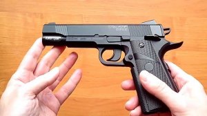 Пневматический пистолет Stalker S1911G (обзор, данные отстрела по скорости и кучности, цена)