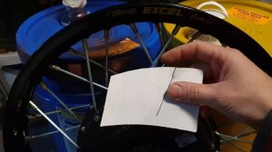 Как заспицевать мощное мотор-колесо в мото обод