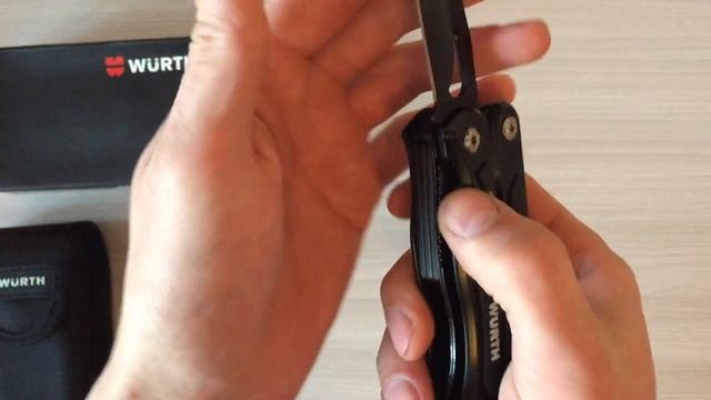 Мультитул - MULTITOOL BLACK  WURTH