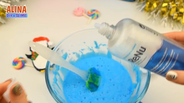 Новогодний ФЛАФФИ СЛАЙМ своими руками !!! смотреть онлайн