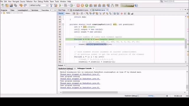 Radix Sort смотреть онлайн