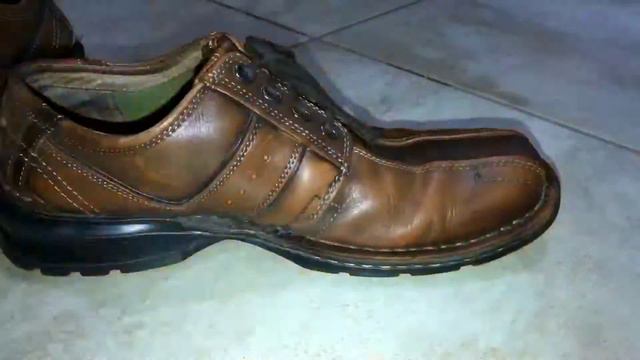 👞Clarks Shoes Restored Leather Dress Shoes by SofSole Shoe Polish from Shoe Station смотреть онлайн