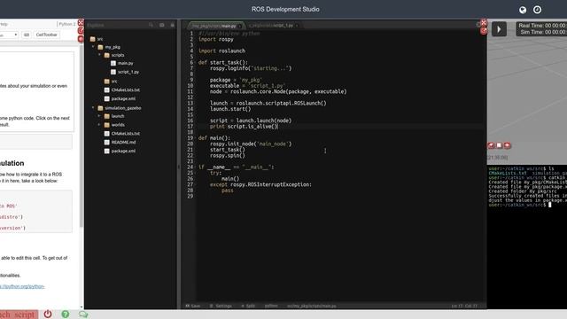 [ROS Q&A] 034 - How to launch a node using a ROS program смотреть онлайн