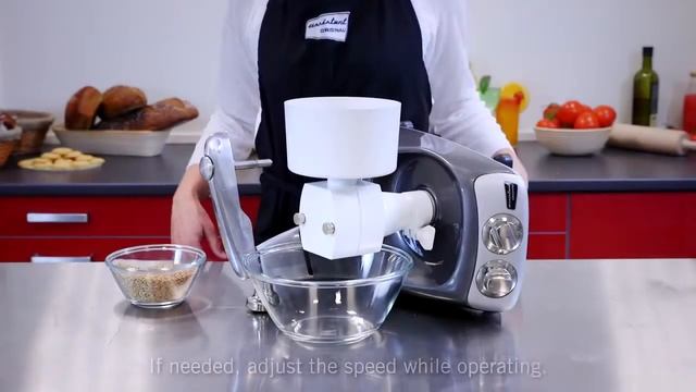 Мельница для хлопьев Ankarsrum Flake Mill смотреть онлайн